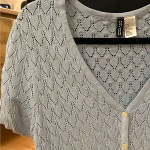 Blue Cardigan - Divided